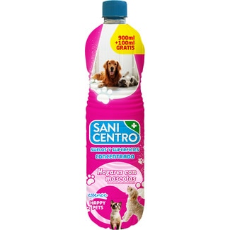 friega suelos concentrado Hogares con Mascotas esencia Happy Pets botella 1 l - Sanicentro