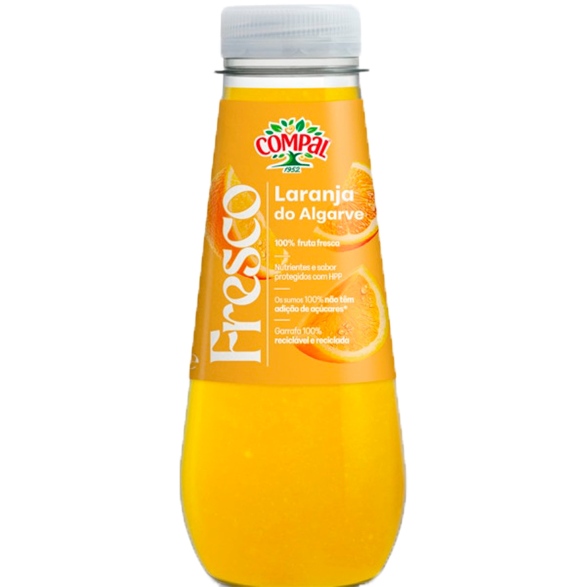 Sumo Laranja do Algarve Fresco unidade 250 ml