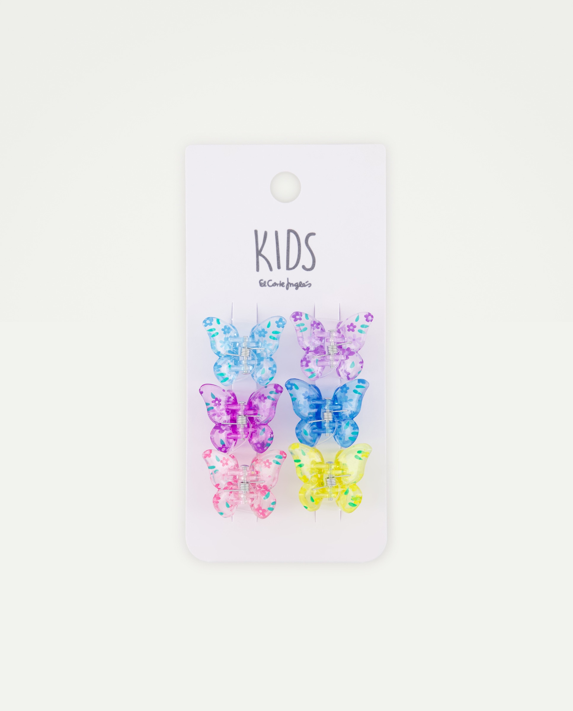 Pack mini pinzas mariposa de niña - Kids El Corte Inglés - Multicolor Multicolor-1