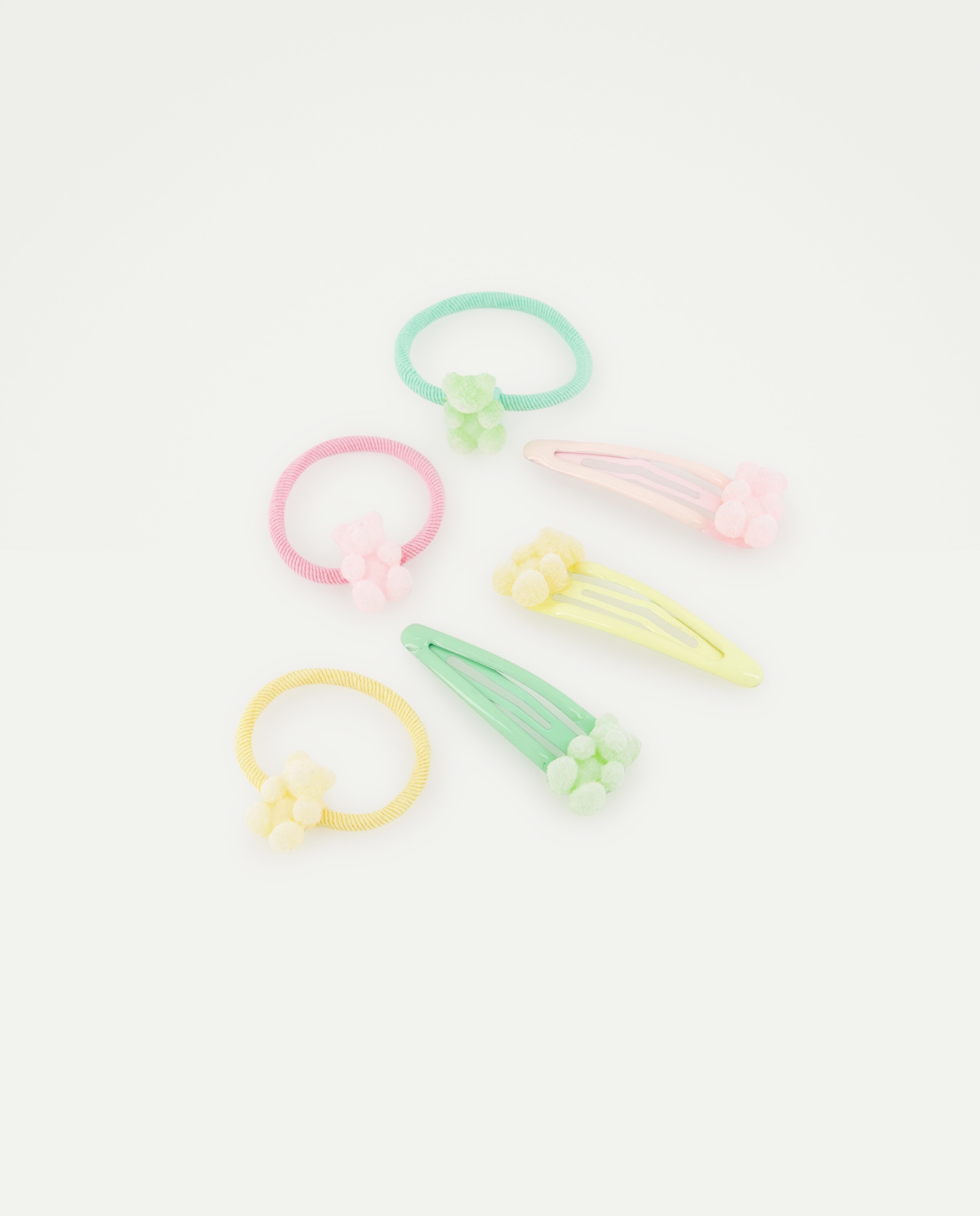 Pack de Ganchos e Elásticos com Coelho Kids El Corte Inglés Multicolor-2