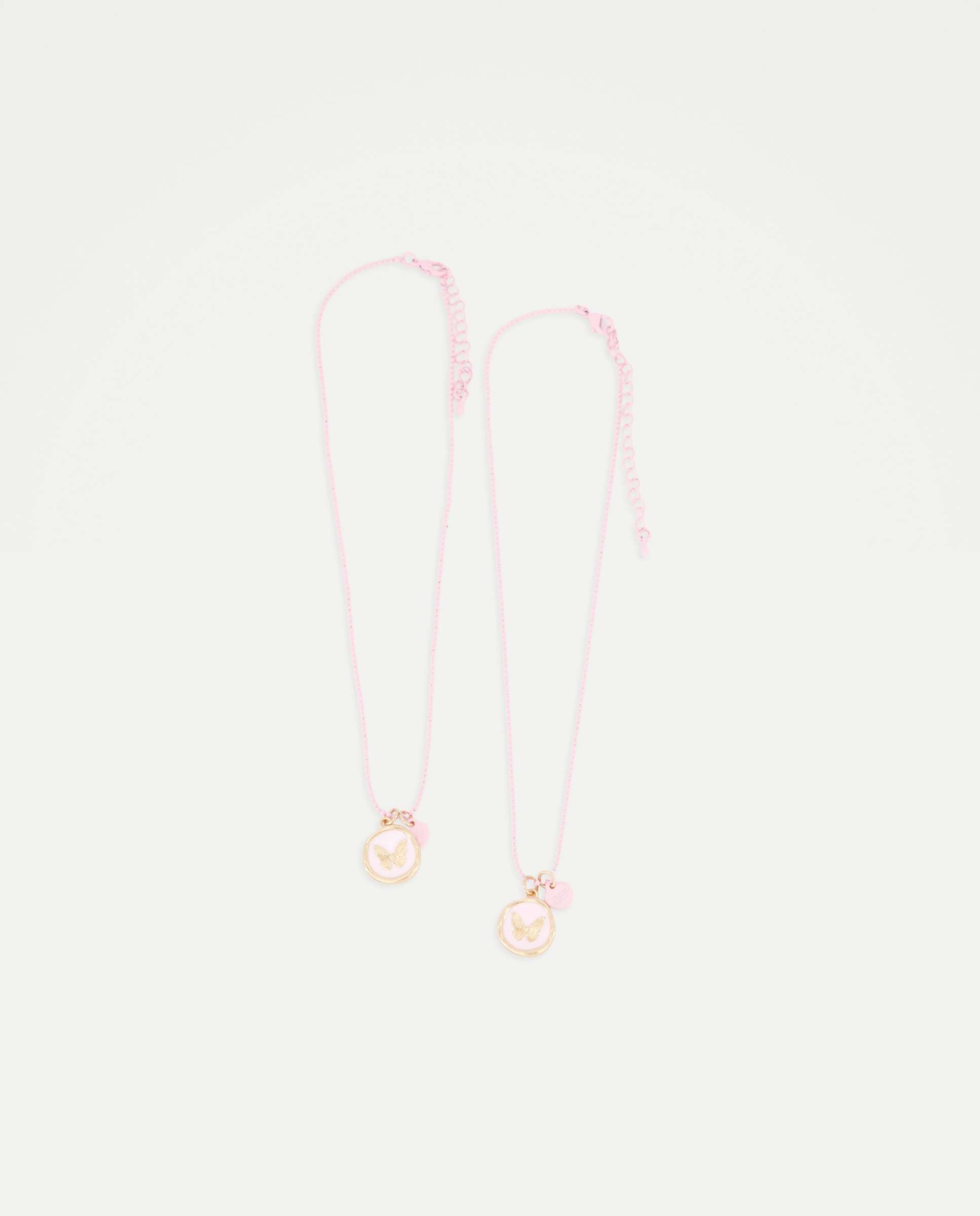 Pack x 2 Colares com Borboleta Multicolor-2
