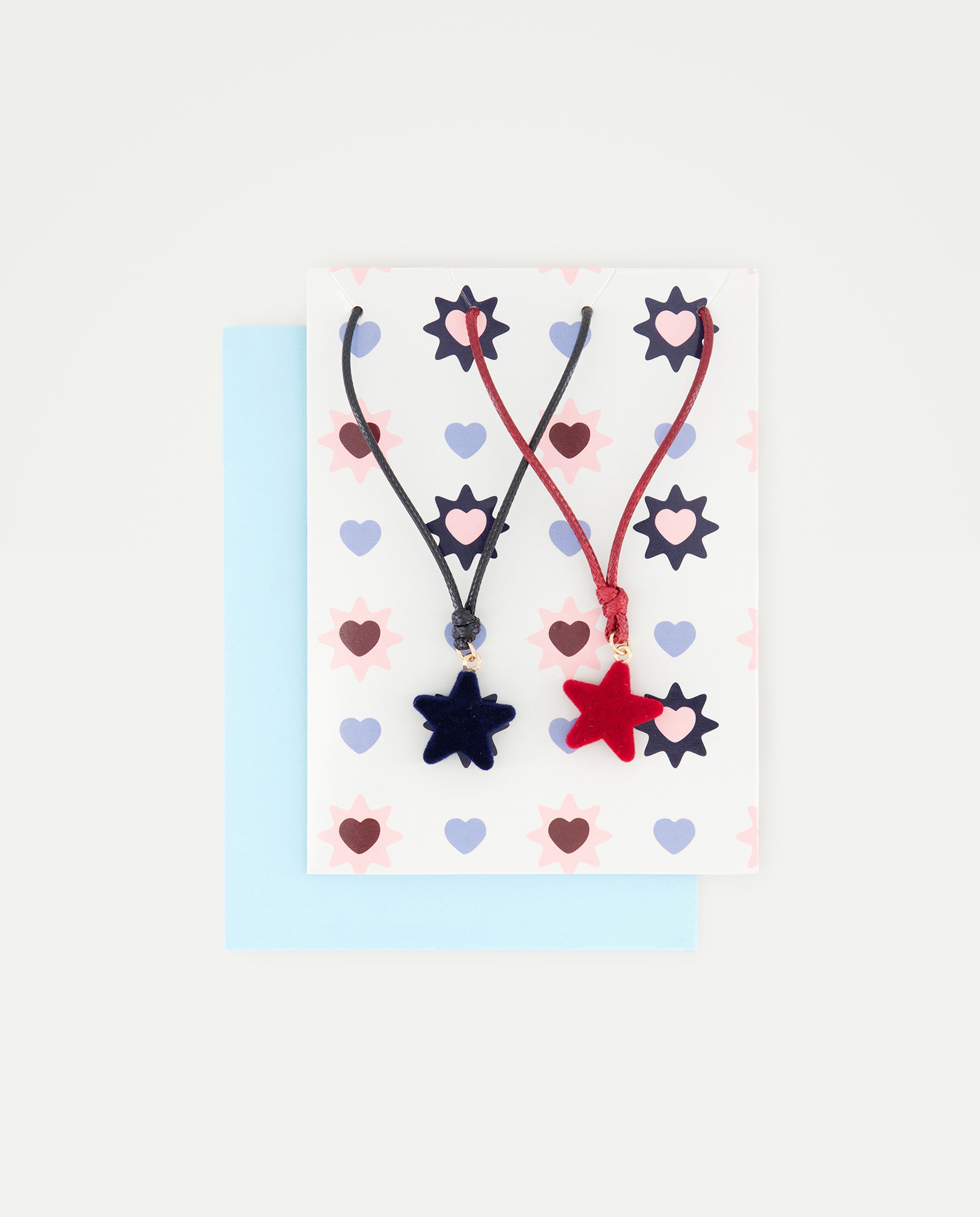 Imagem 0 de Pack x 2 Colares com Estrela de Veludo