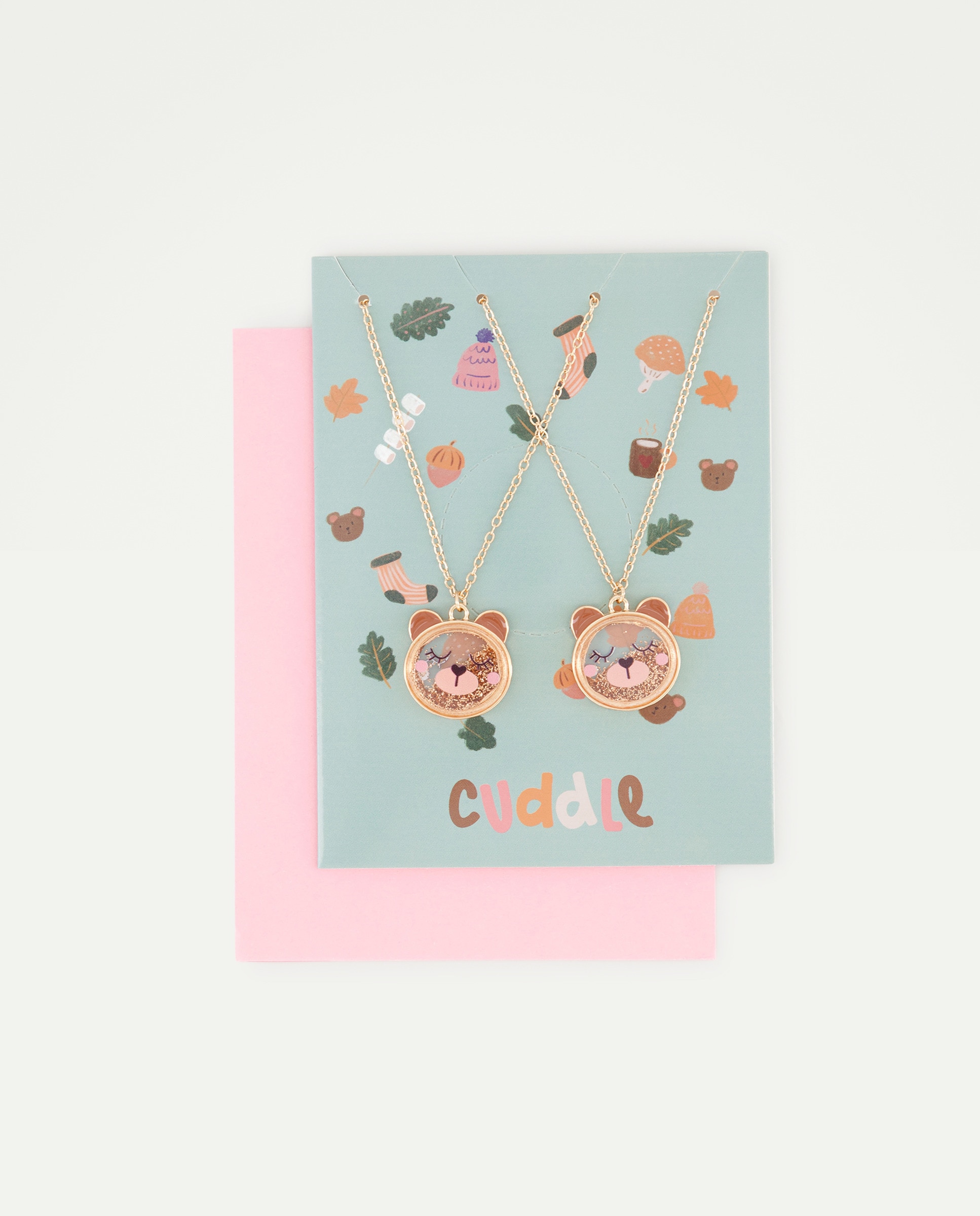 Imagem 0 de Pack x 2 Colares de Ursinho com Glitter