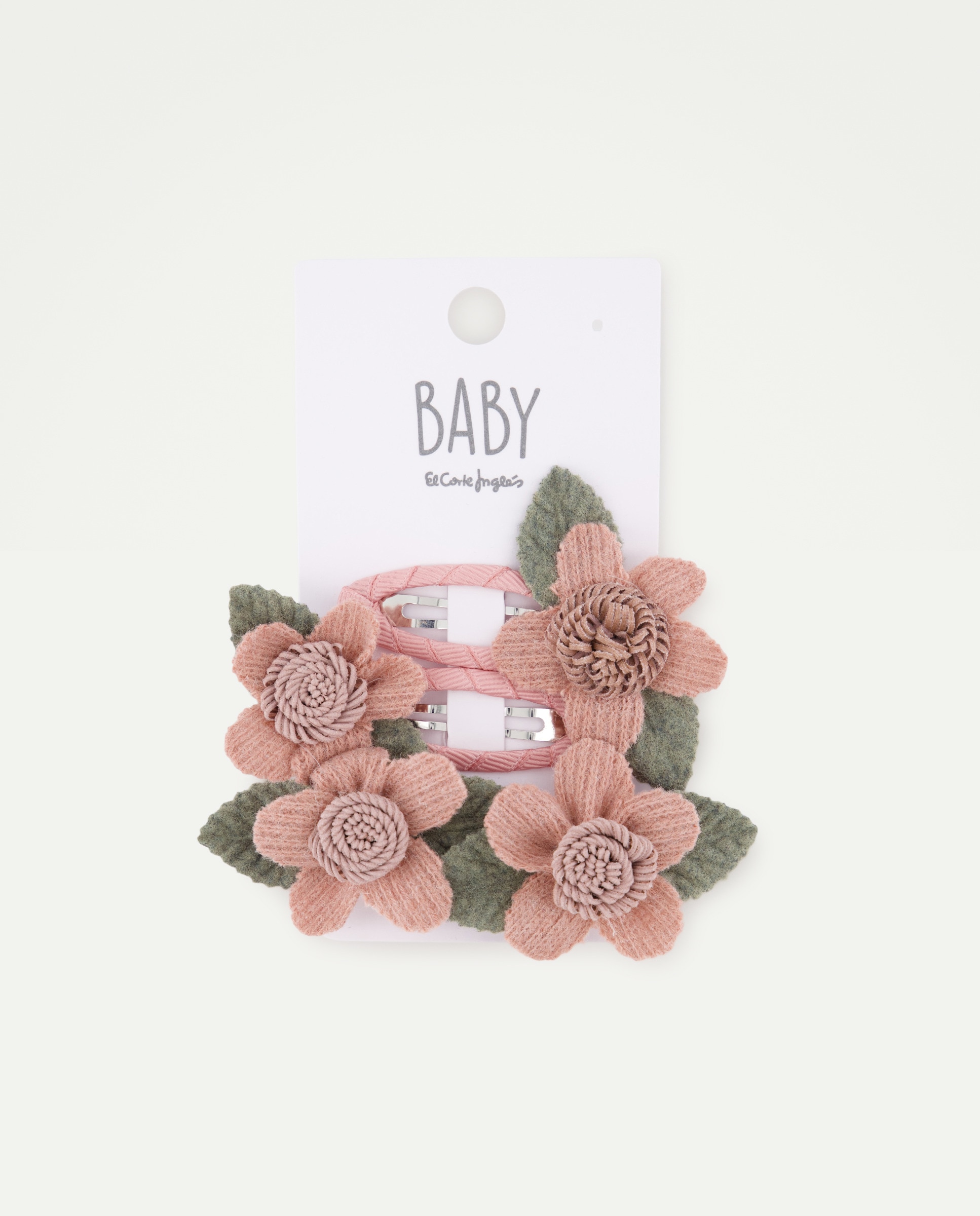 Imagem 0 de Pack de Ganchos + Elásticos de Bebé com Flores de Feltro