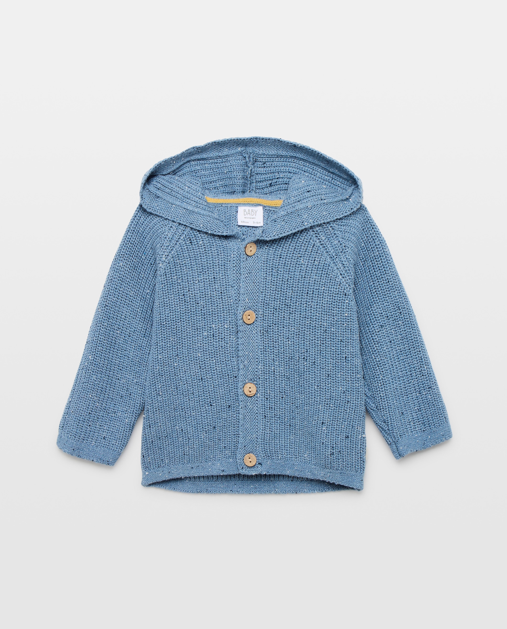 Chaqueta lisa tricot de bebé - Baby El Corte Inglés - 400 Azul 400 Azul-1
