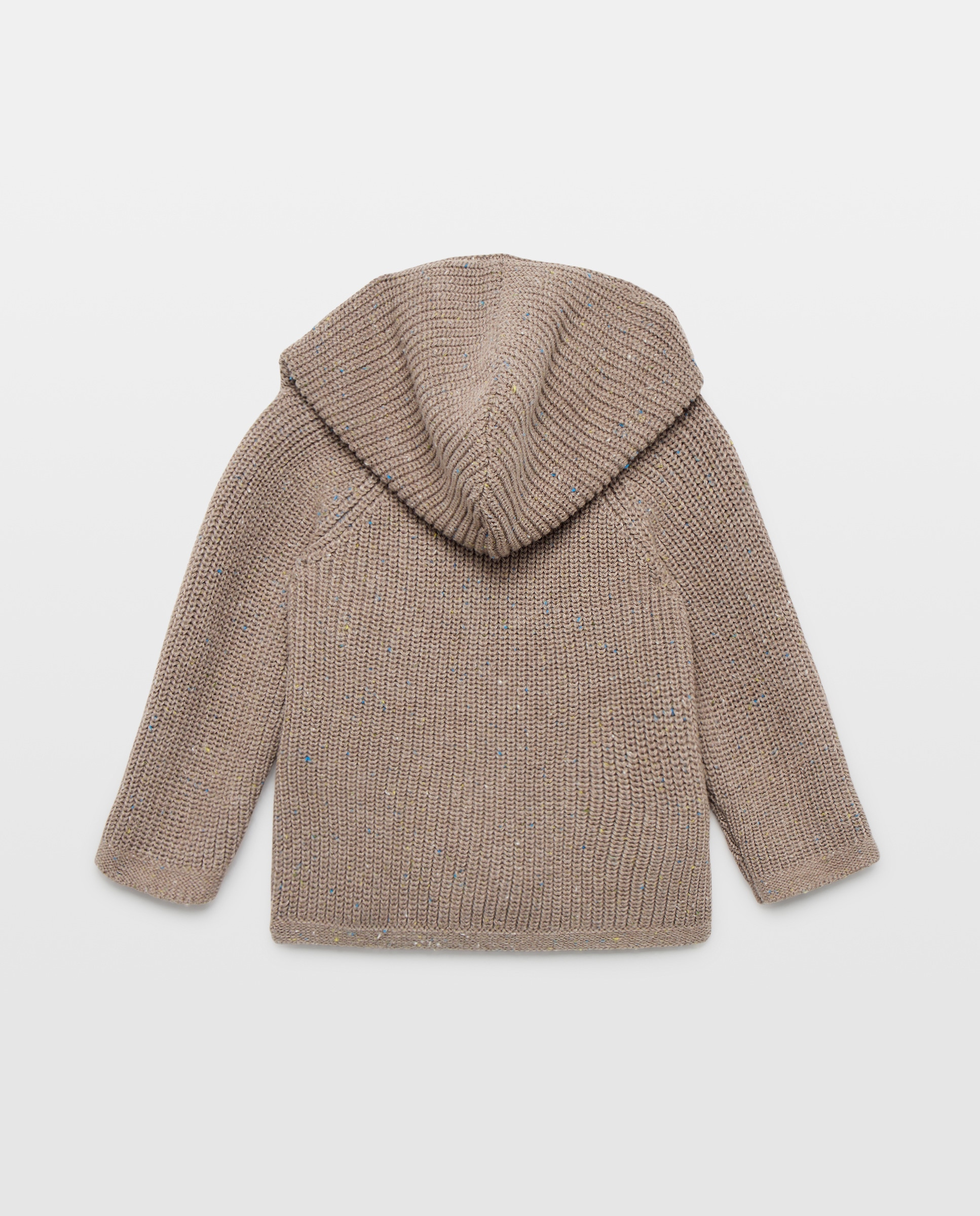 Chaqueta lisa tricot de bebé - Baby El Corte Inglés - Marrón Marrón-2