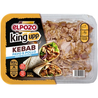 Carne de Kebab Perú e Frango unidade 300 g - Elpozo King
