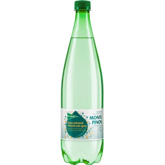 agua mineral natural con gas botella 1,20 l - El Corte Ingles
