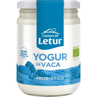 yogur de vaca natural ecológico tarro 420 g - El Cantero De Letur