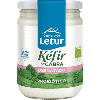 kéfir de cabra natural desnatado 0% m.g. ecológico tarro 420 g - El Cantero De Letur