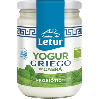 yogur griego de cabra natural ecológico tarro 420 g - El Cantero De Letur