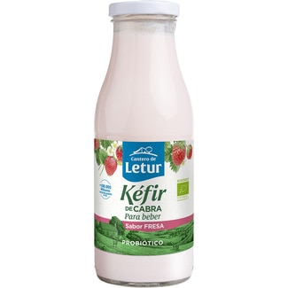 kéfir up de cabra sabor fresa ecológico botella 500 ml - El Cantero De Letur