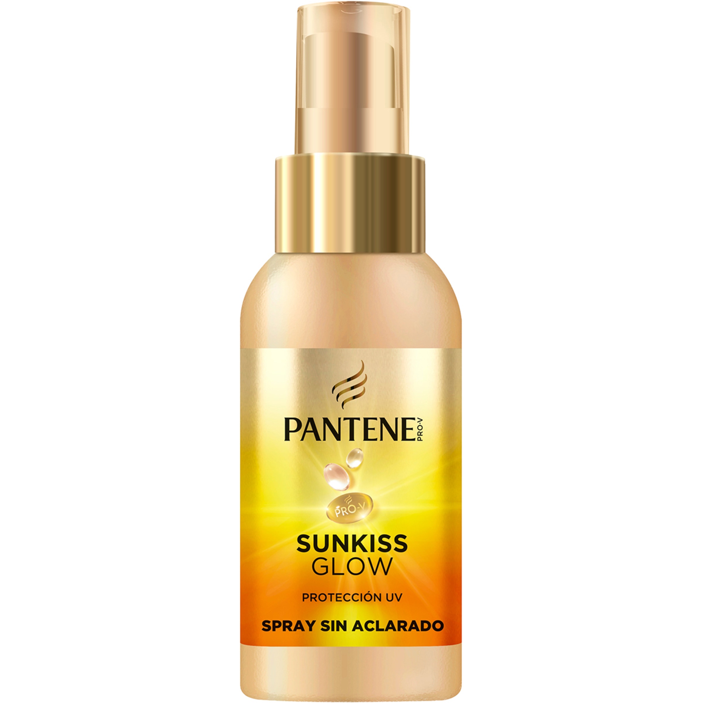 protector solar capilar mini contra rayos UV, sal y cloro Sunkiss Glow sin aclarado spray 75 ml