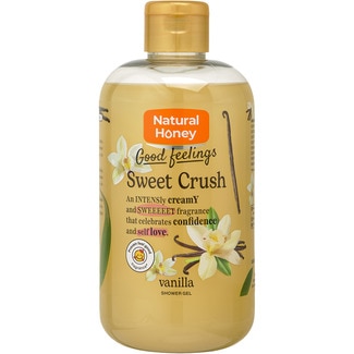 gel de baño Good Feelings Fragancia Vainilla Dulce frasco 500 ml - Natural Honey