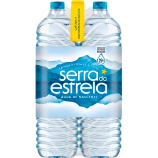 Água sem Gás Pack 4 unidades garrafa 1,5 L - Serra Da Estrela