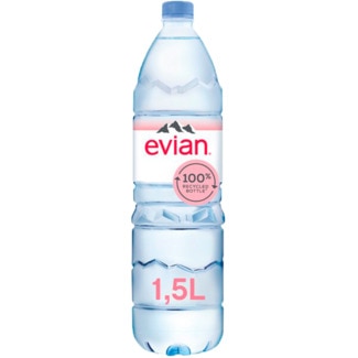 Água sem Gás garrafa 1,5 L - Evian