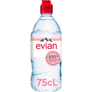 Água sem Gás garrafa 75 cl - Evian