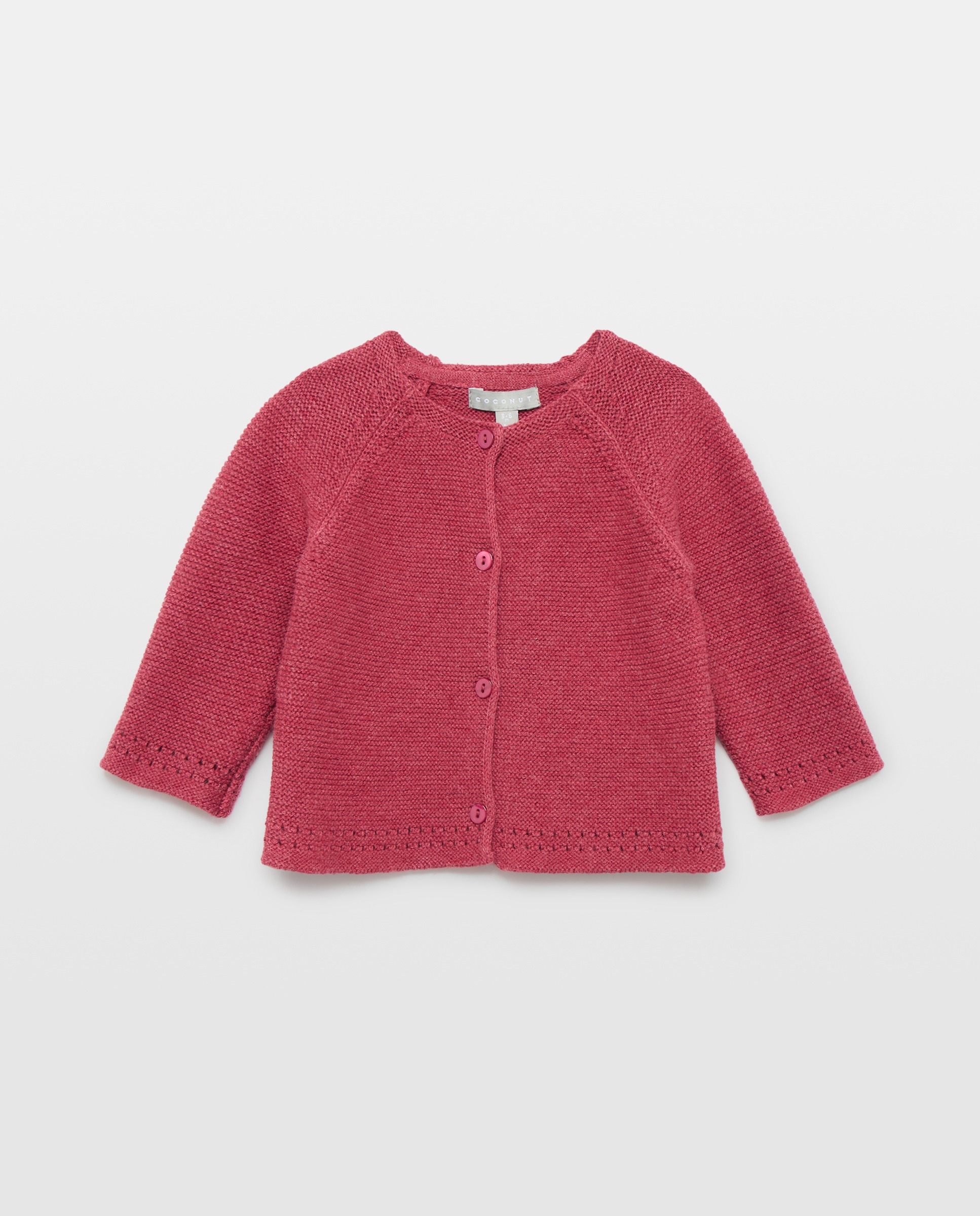 Chaqueta a cadera básica con ochos de bebé - Coconut El Corte Inglés - Burdeos Burdeos-1
