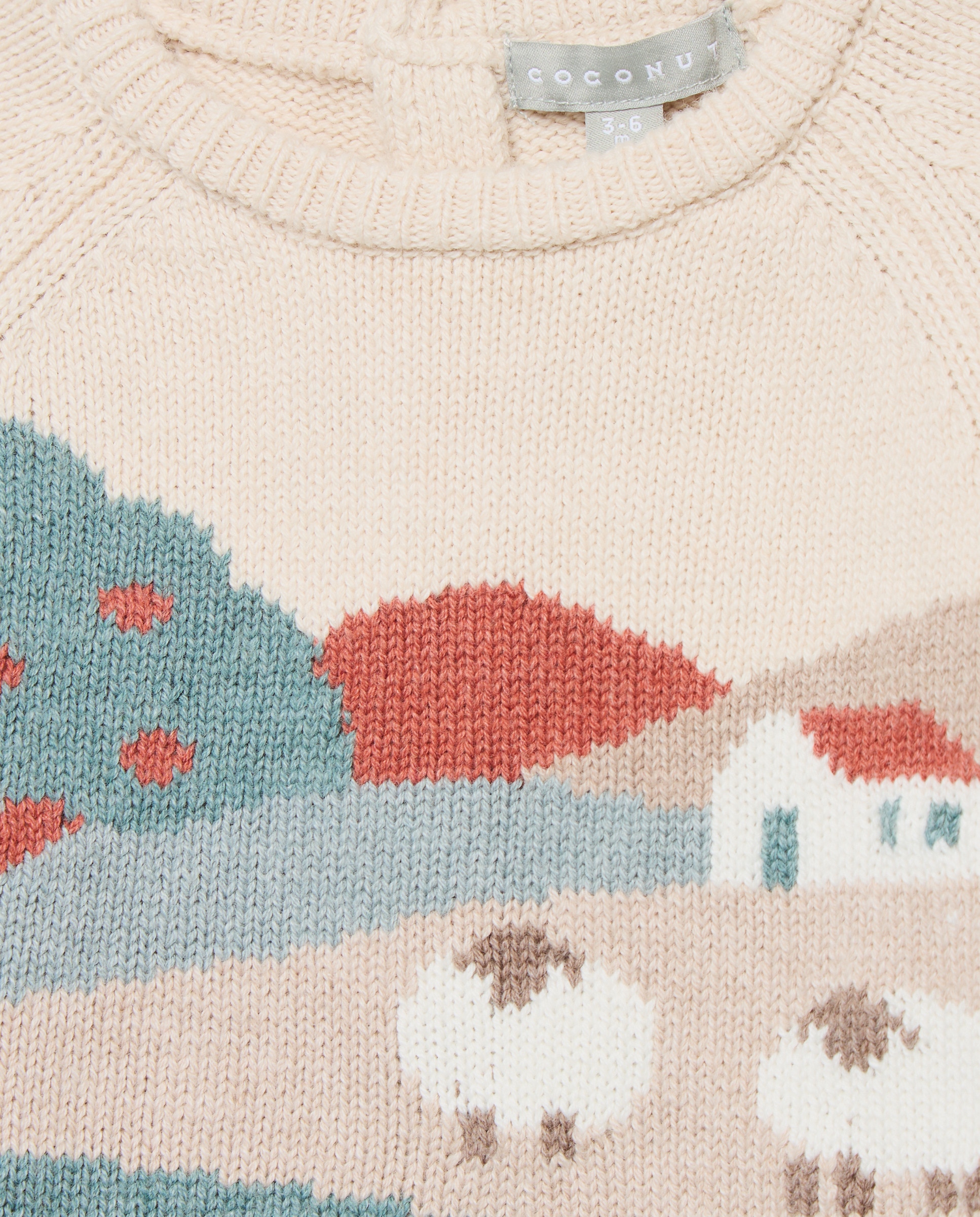 Jersey de bebé estampado fantasía - Coconut El Corte Inglés - Blanco Blanco-3