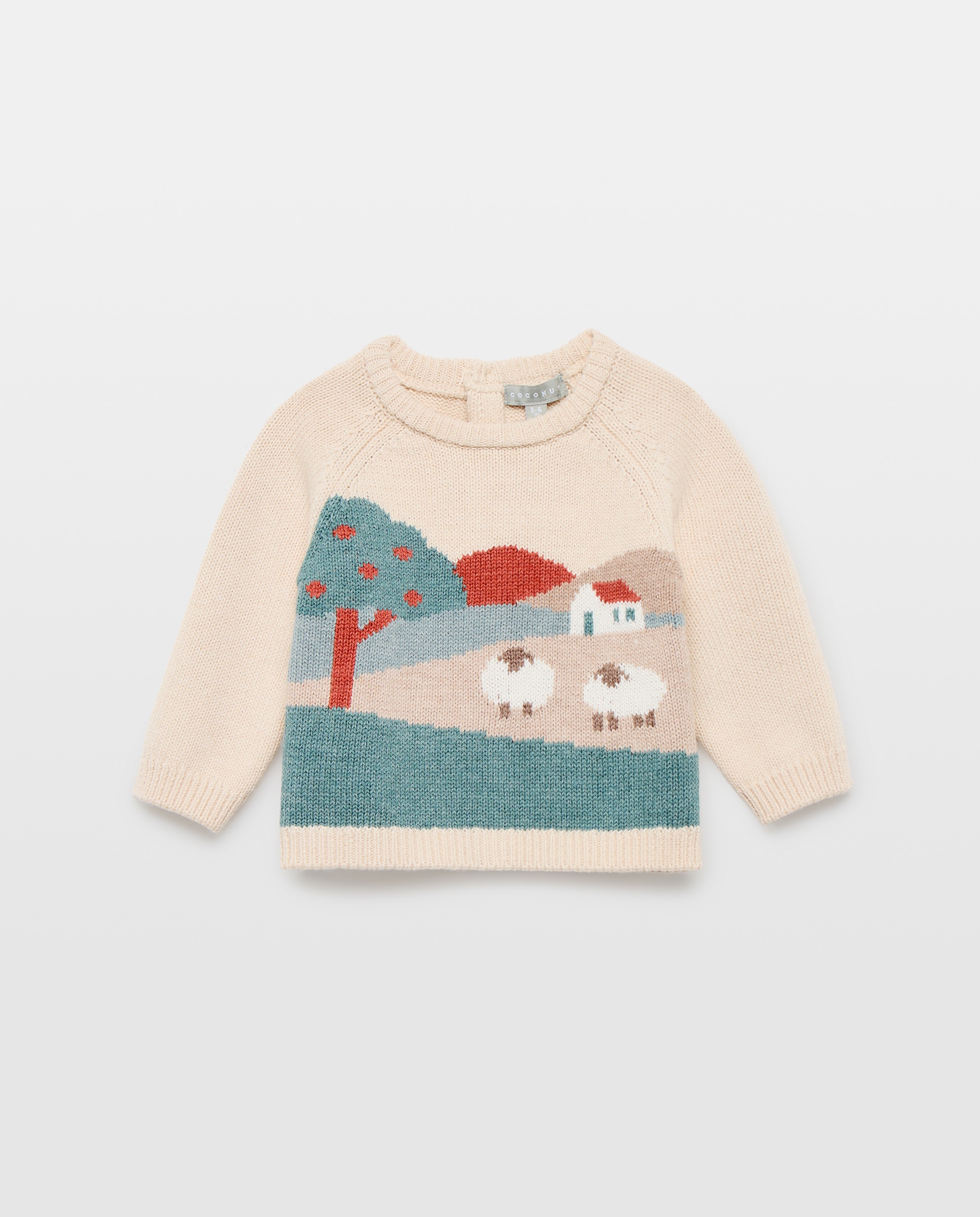 Jersey de bebé estampado fantasía - Coconut El Corte Inglés - Blanco Blanco-1