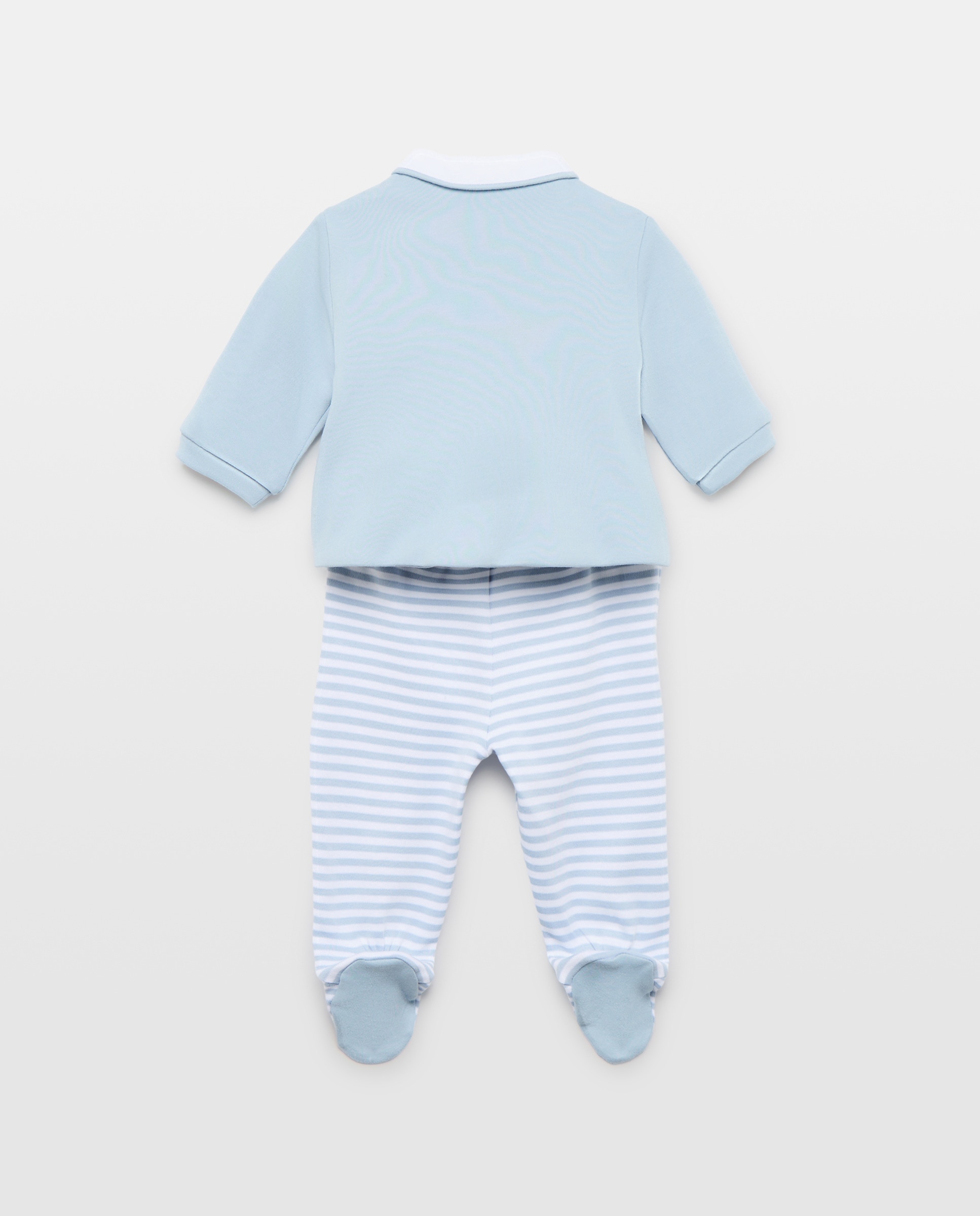 Conjunto para bebé estampado fantasía cuello bebé - Coconut El Corte Inglés - Azul Azul-2