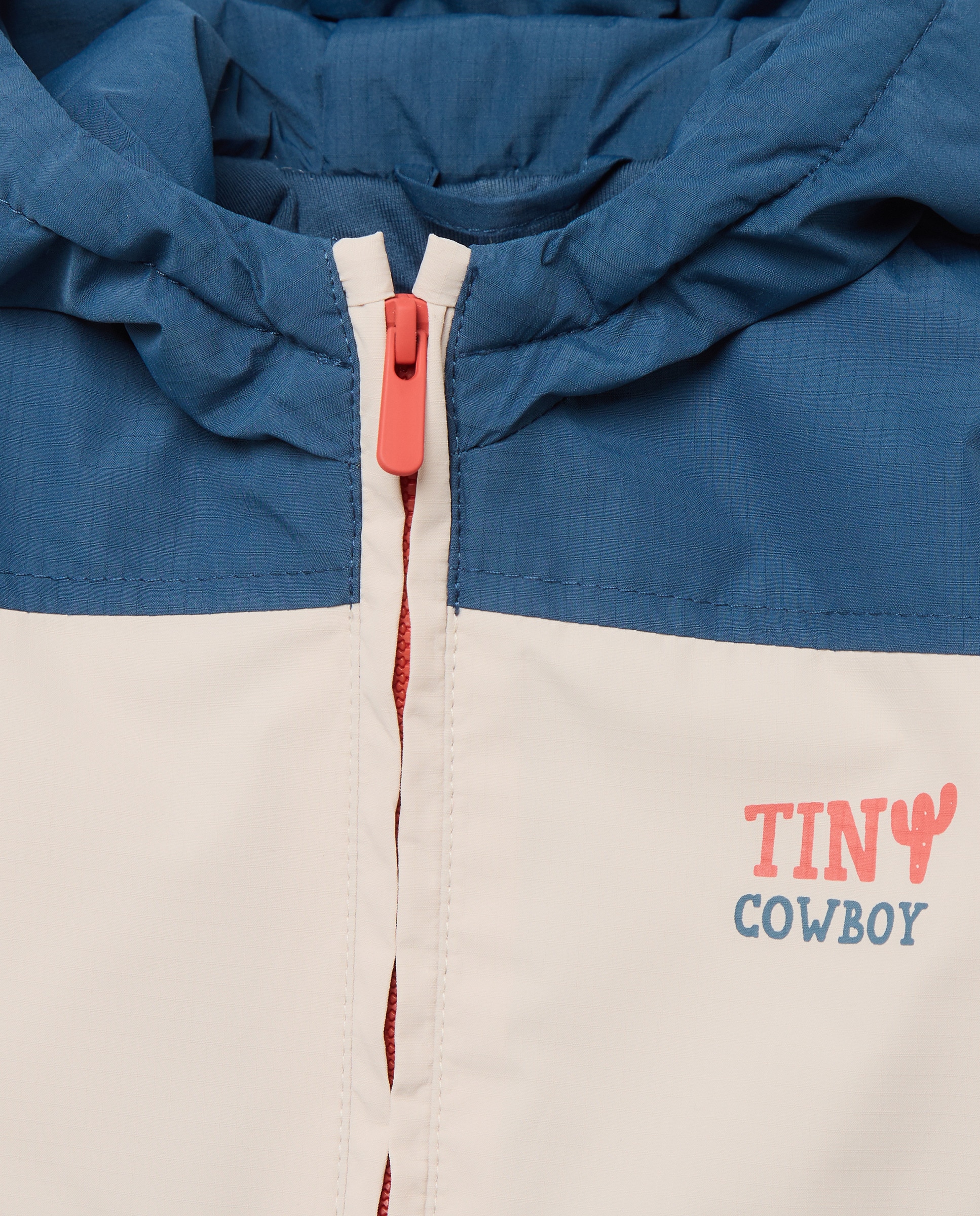 Parka ligera para bebé de cuadrillé - Baby El Corte Inglés - Azul marino Azul marino-3