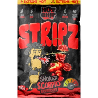 Strips Smoked Scrop embalagem 80 g - Hot Chip
