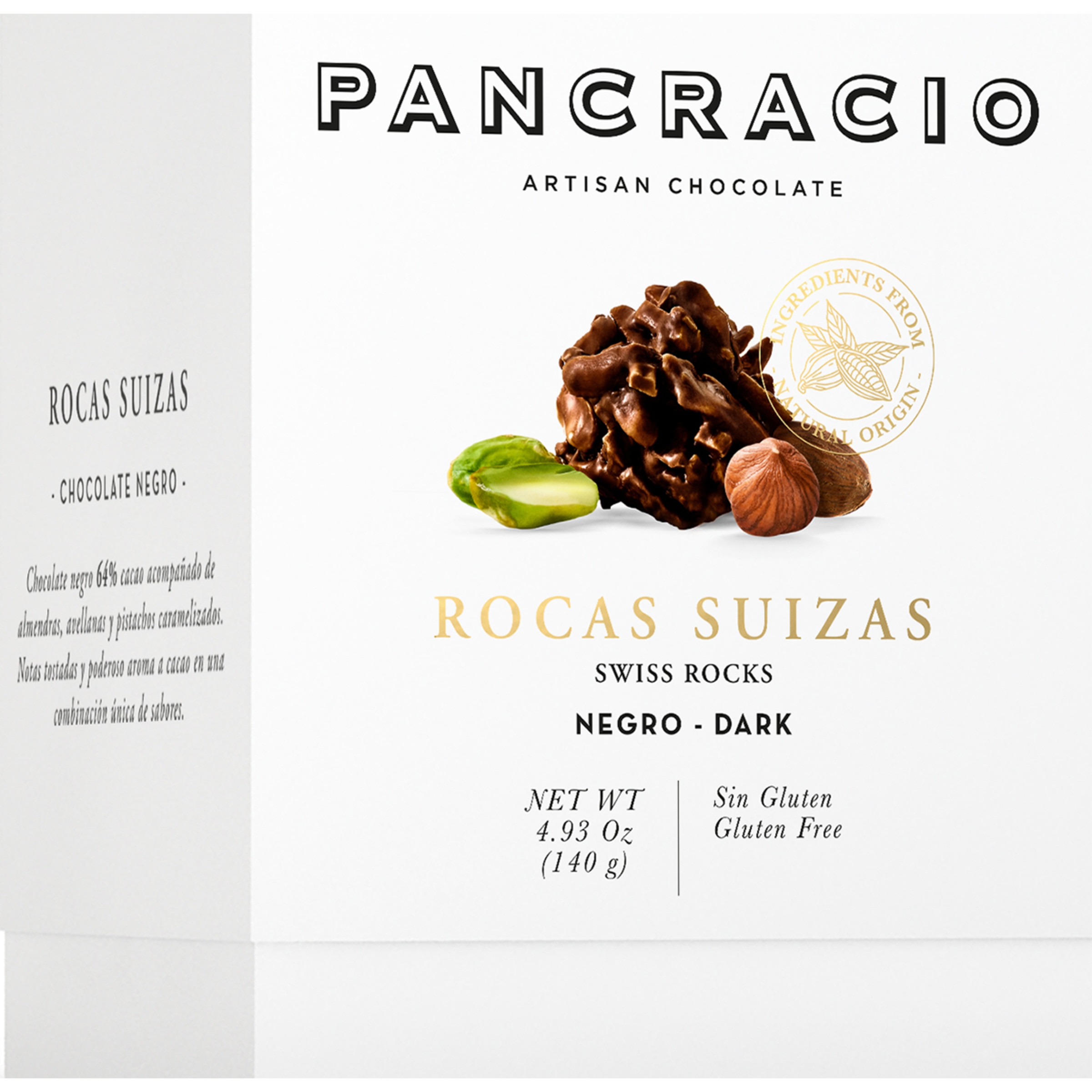 Chocolate Rocas embalagem 140 g