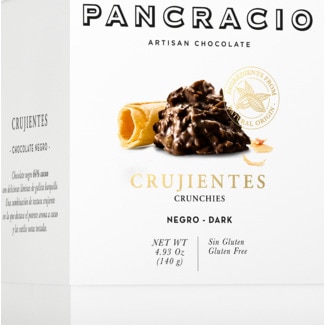 Crocante de Chocolate Negro embalagem 140 g - Pancracio