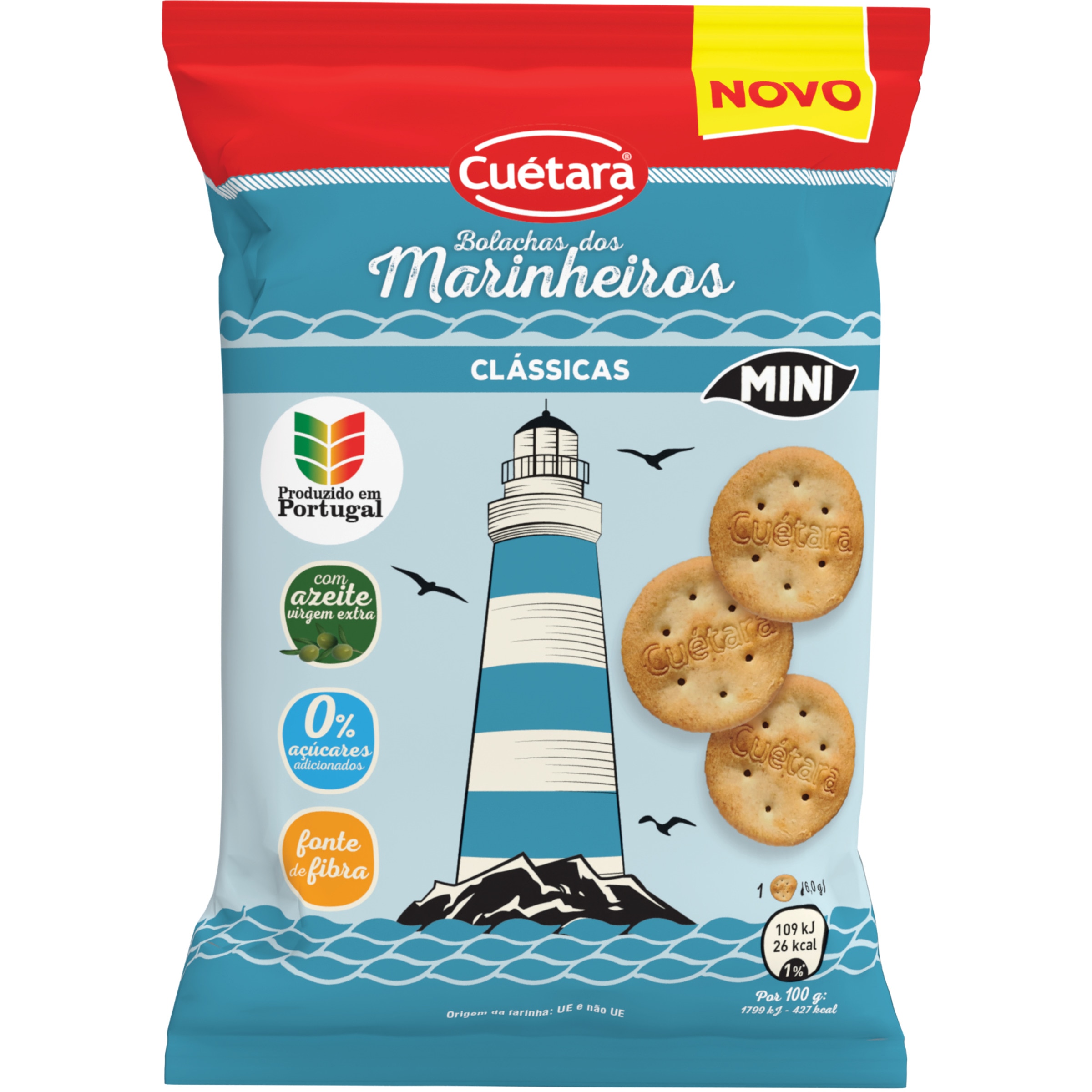 Marinheiros Mini Clássicos embalagem 45 g