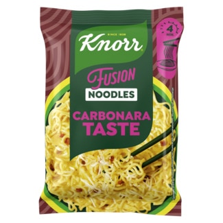 Noodles Carbonara Fusion embalagem 64 g - Knorr