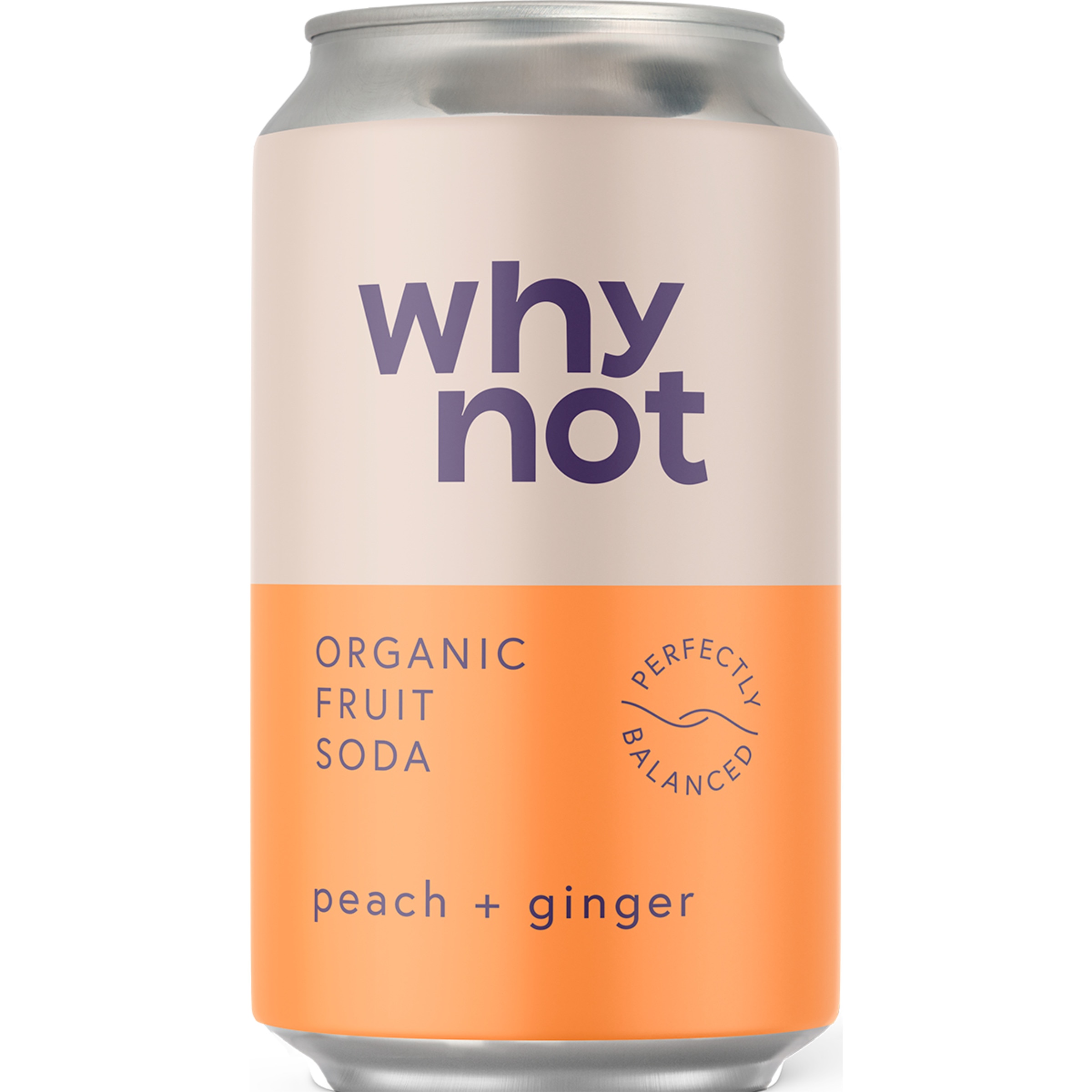 Soda Pêssego e Gengibre lata 330 ml