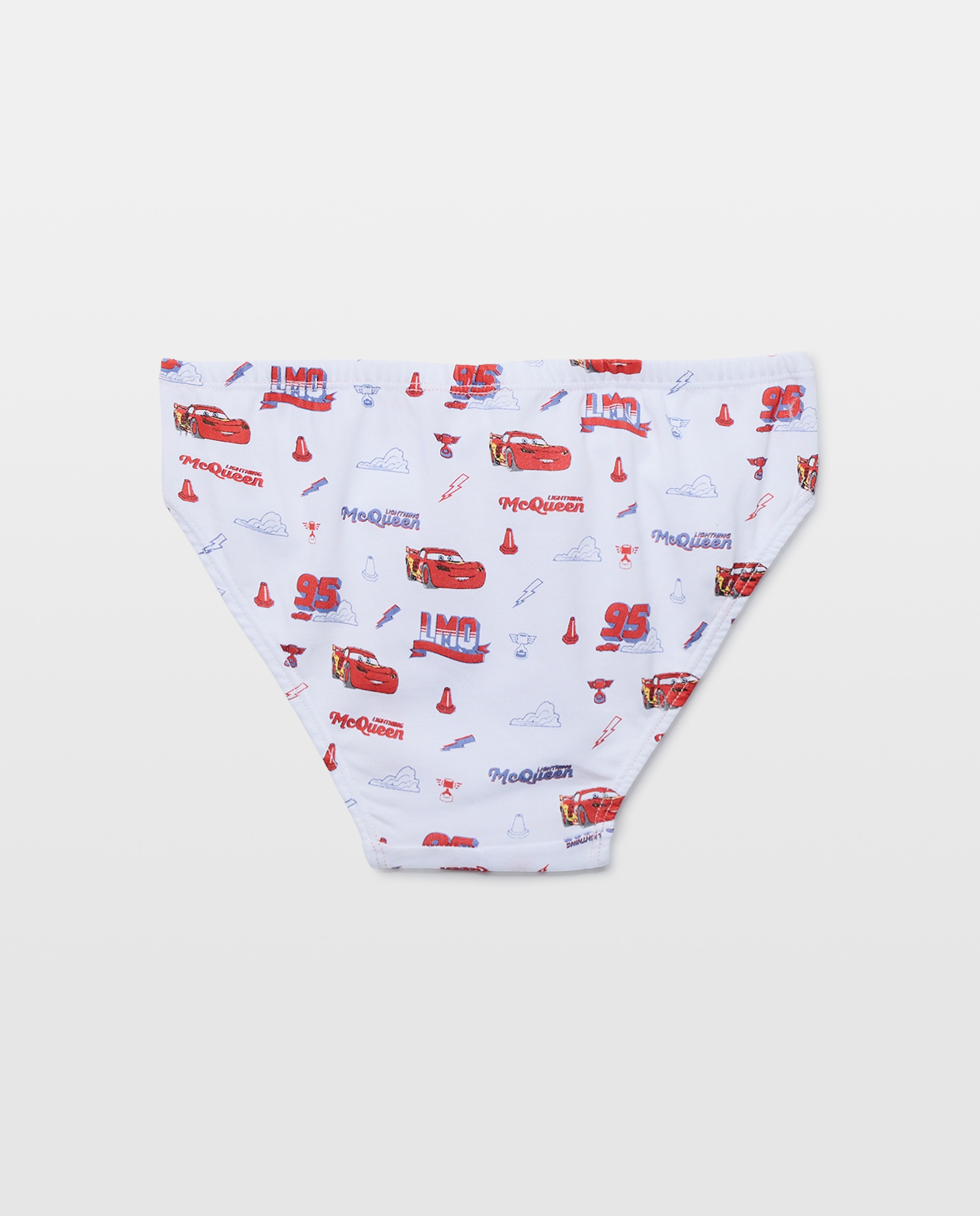Pack de 3 Cuecas de Criança com Estampado Fantasia CARS - Várias Cores Cotton Juice Multicolor-2