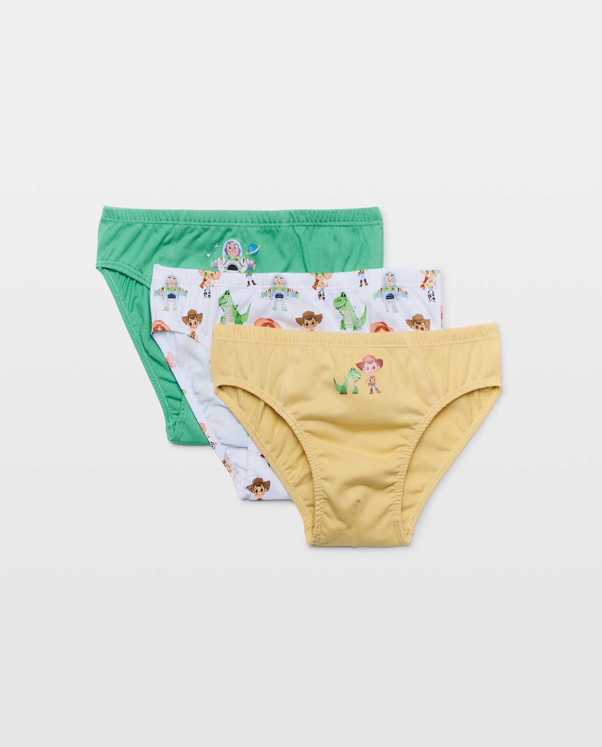 Imagem 0 de Pack de 3 Cuecas de Criança de Anca com Estampado Fantasia TOY STORY - Várias Cores