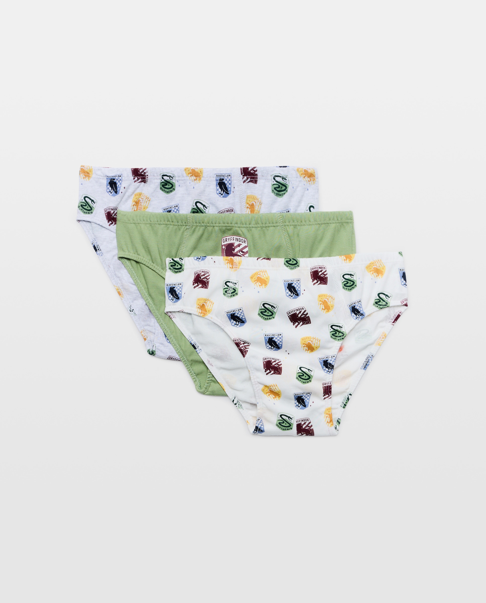 Imagem 0 de Pack de 3 Cuecas de Criança de Anca com Estampado Fantasia HARRY POTTER - Várias Cores