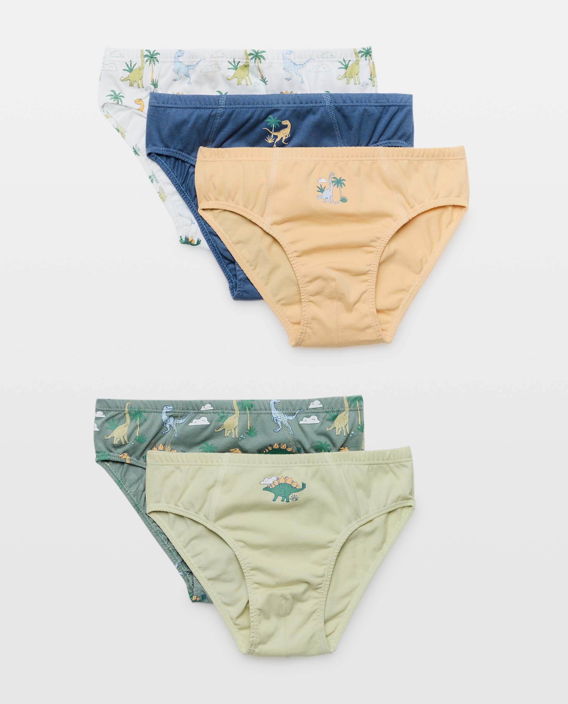 Imagem 0 de Pack de 5 Slips com Estampado de Fantasia - Multicolor