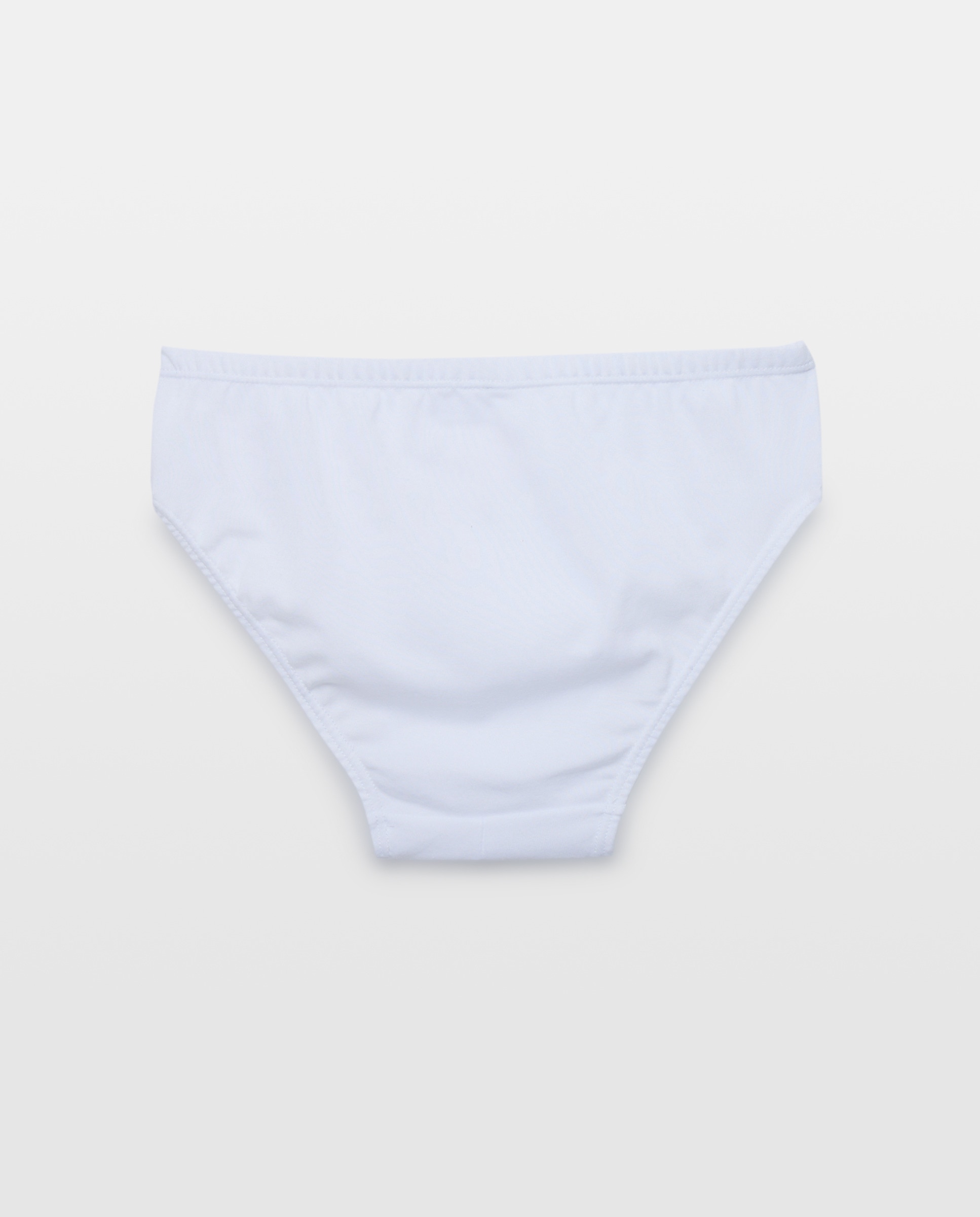 Pack de 3 Slips com Estampado George Branco-2