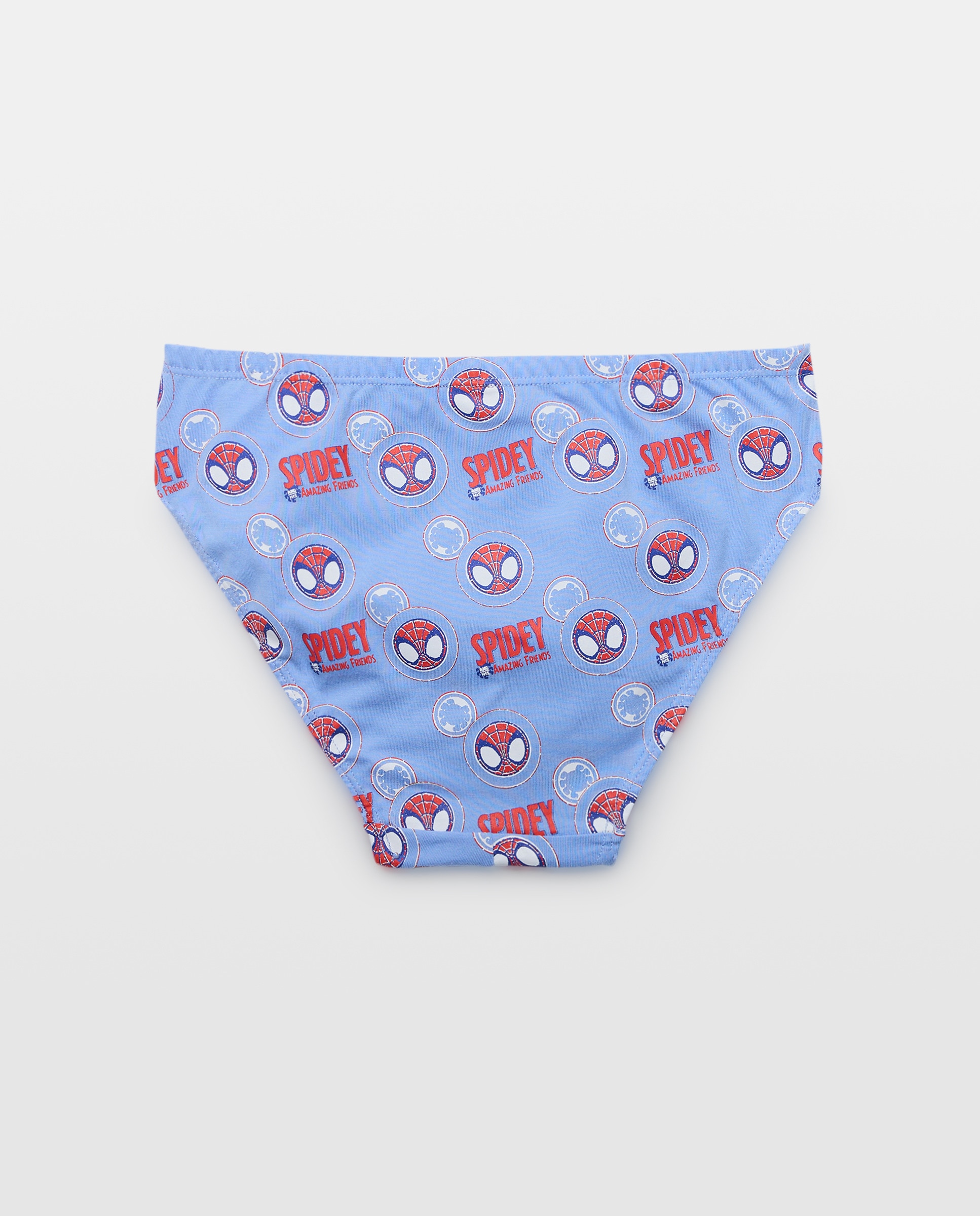 Pack de 3 Slips com Estampado Homem-Aranha Azul-marinho-2