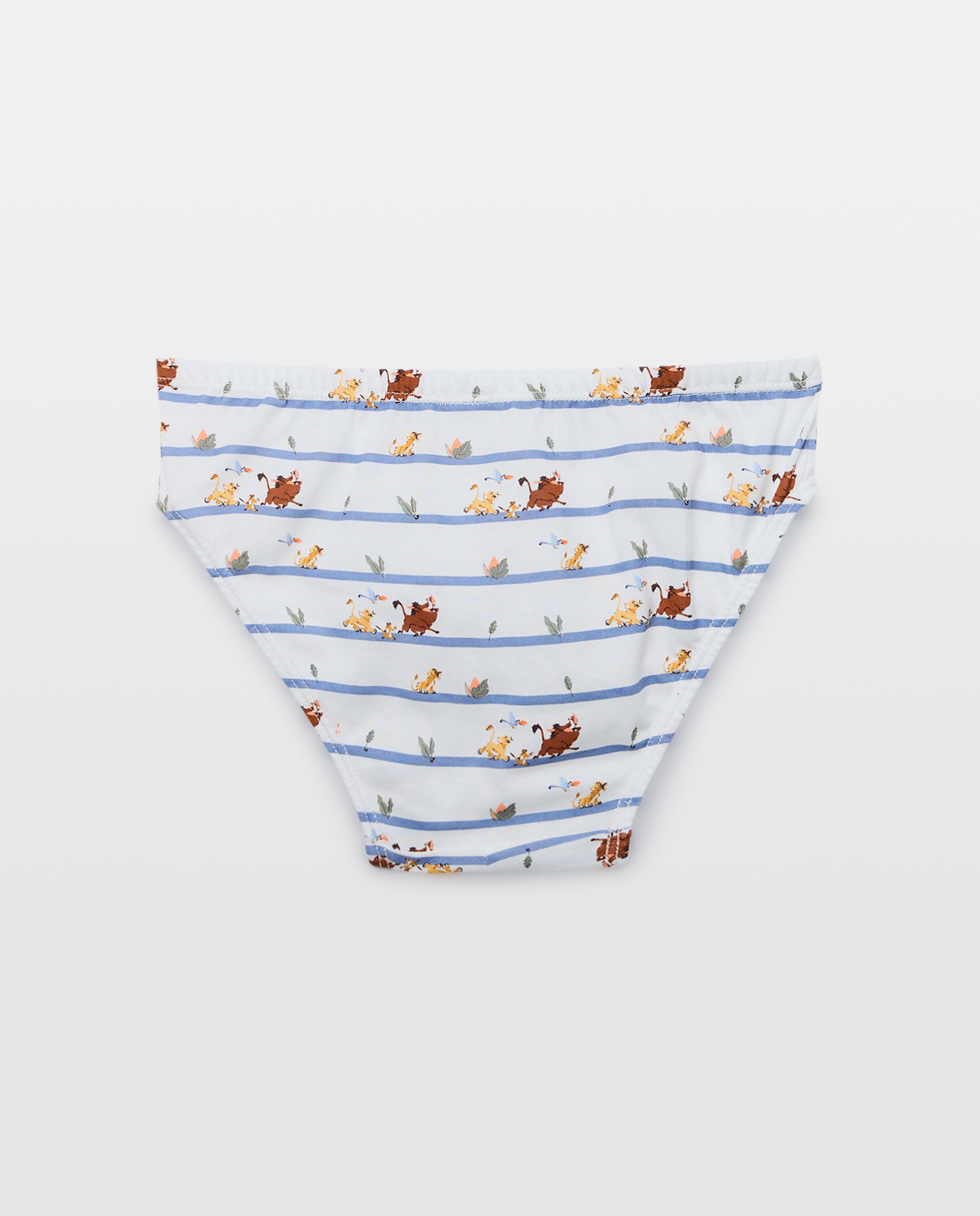 Pack de 5 Slips com Estampado O Rei Leão - Multicolor Multicolor-2