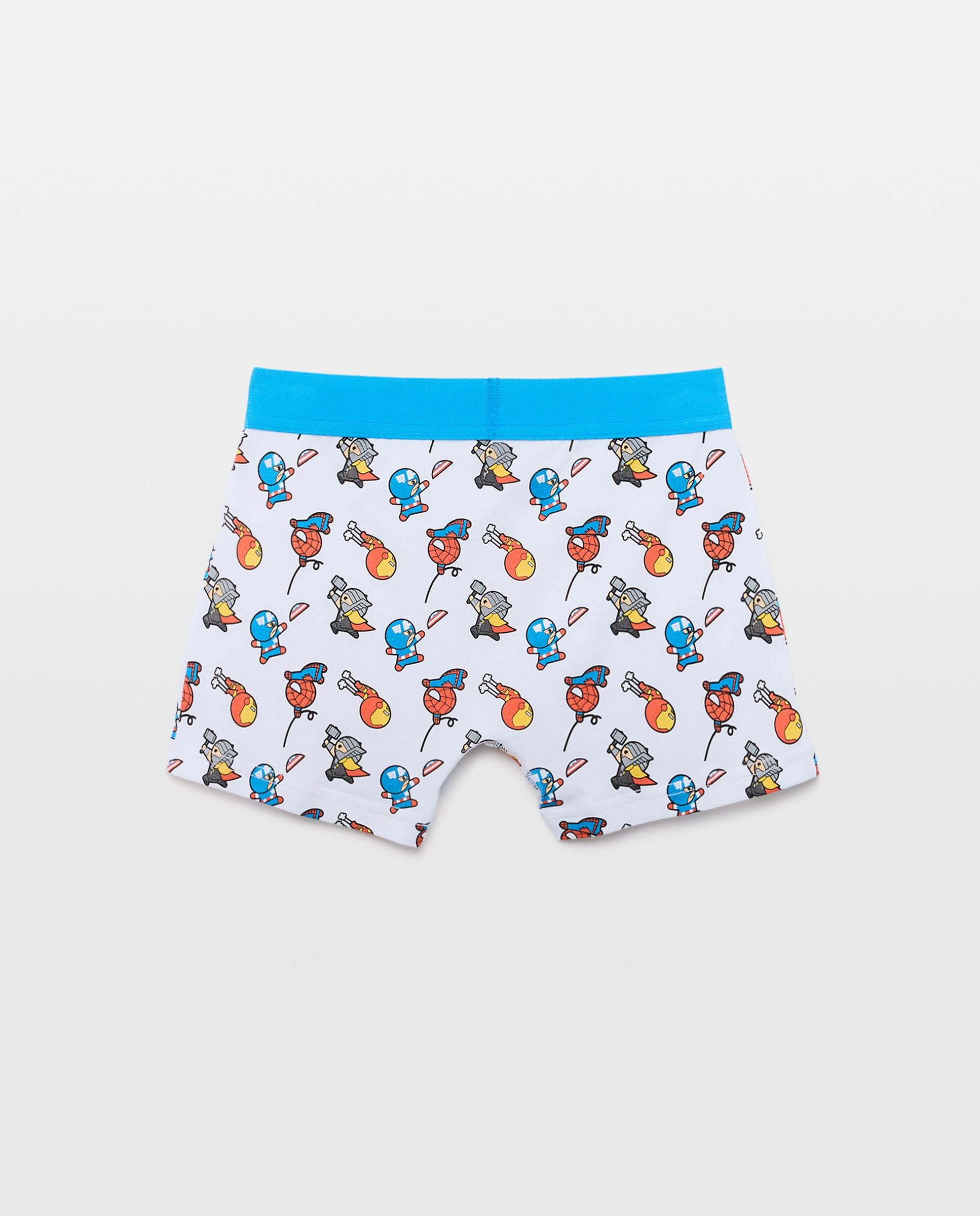 Pack de 2 Boxers de Criança com Estampado Fantasia AVENGERS - Várias Cores Cotton Juice Multicolor-2