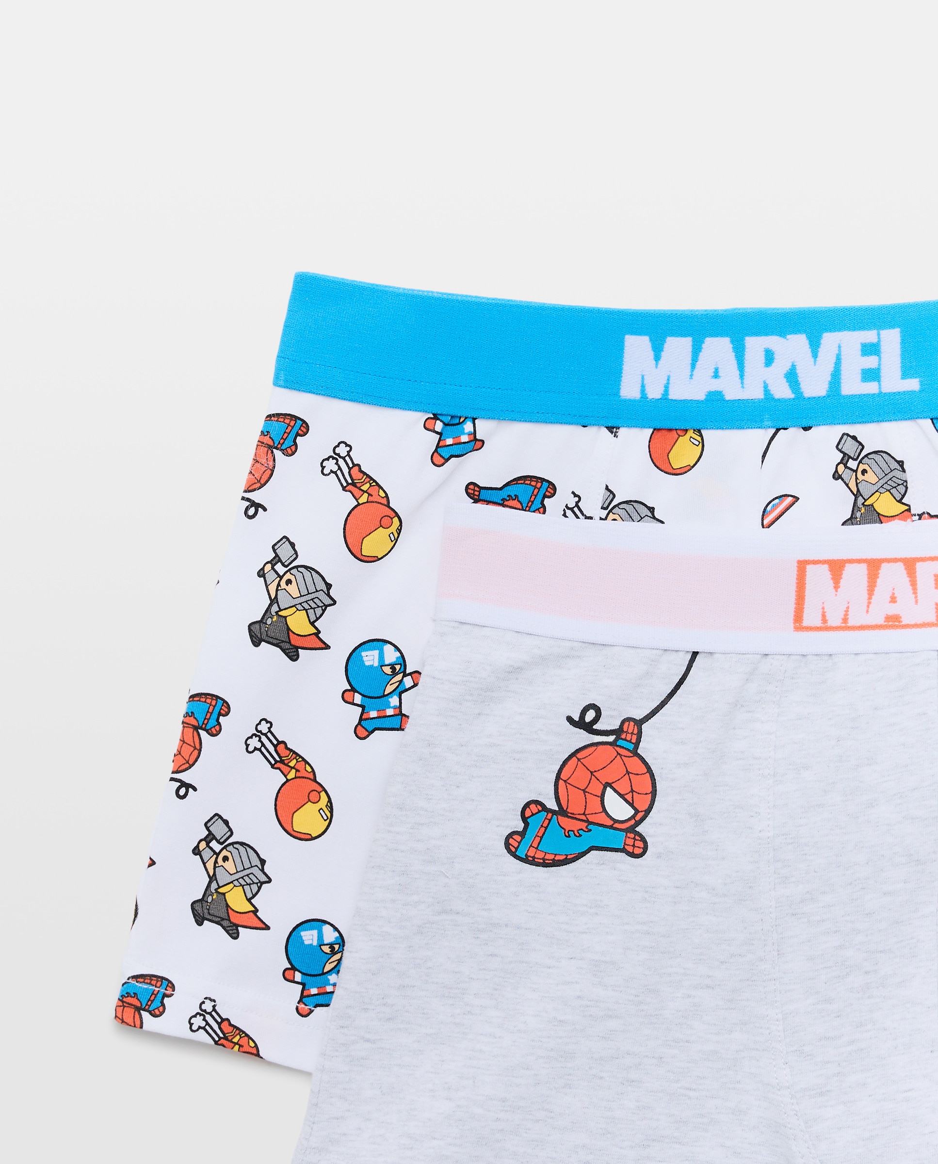 Pack de 2 Boxers de Criança com Estampado Fantasia AVENGERS - Várias Cores Cotton Juice Multicolor-3