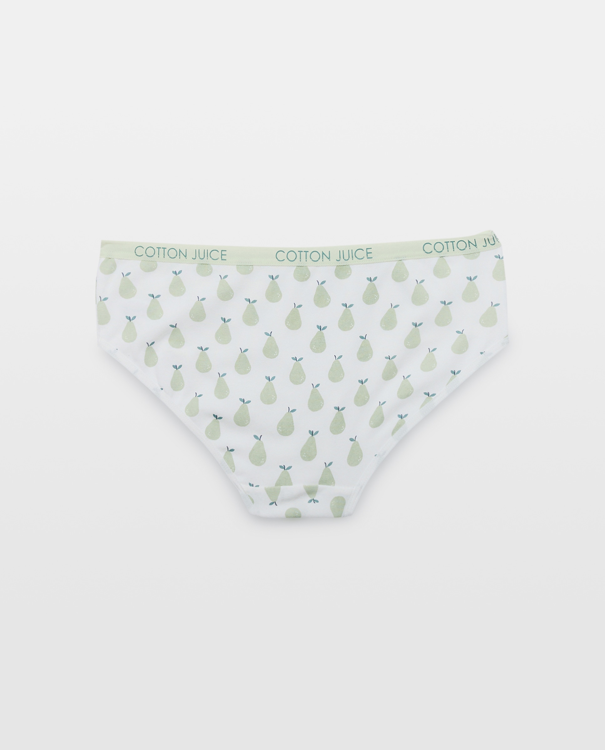 Pack de 3 Cuecas pela Anca com Estampado de Fantasia Verde-2
