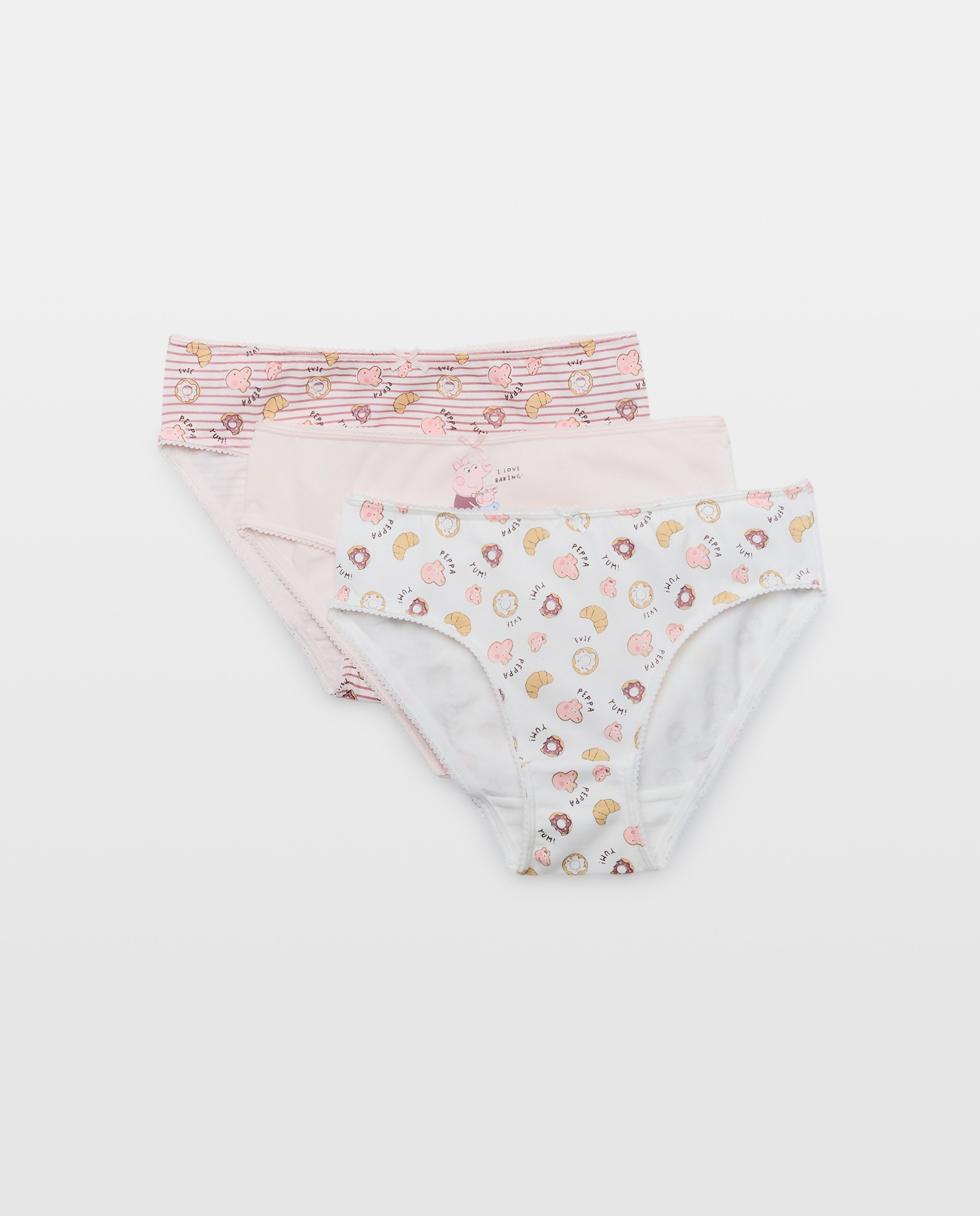 Imagem 0 de Pack de 3 Cuecas pela Anca com Estampado de Fantasia Peppa Pig