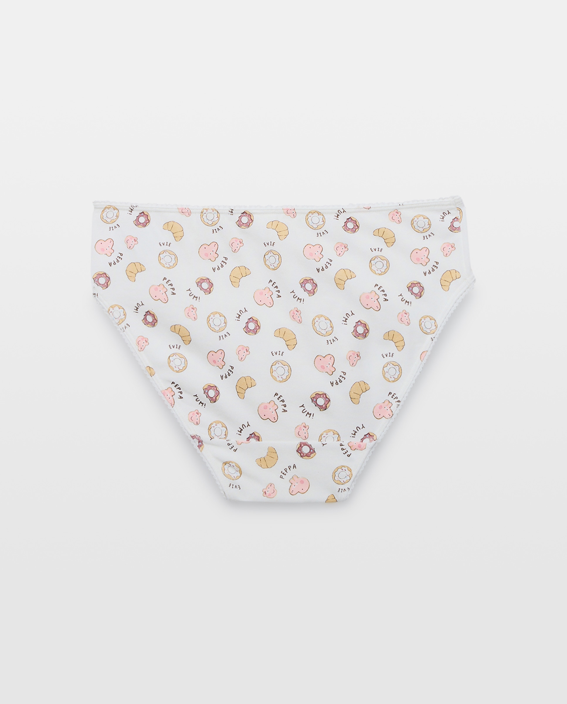 Pack de 3 Cuecas pela Anca com Estampado de Fantasia Peppa Pig Rosa-2