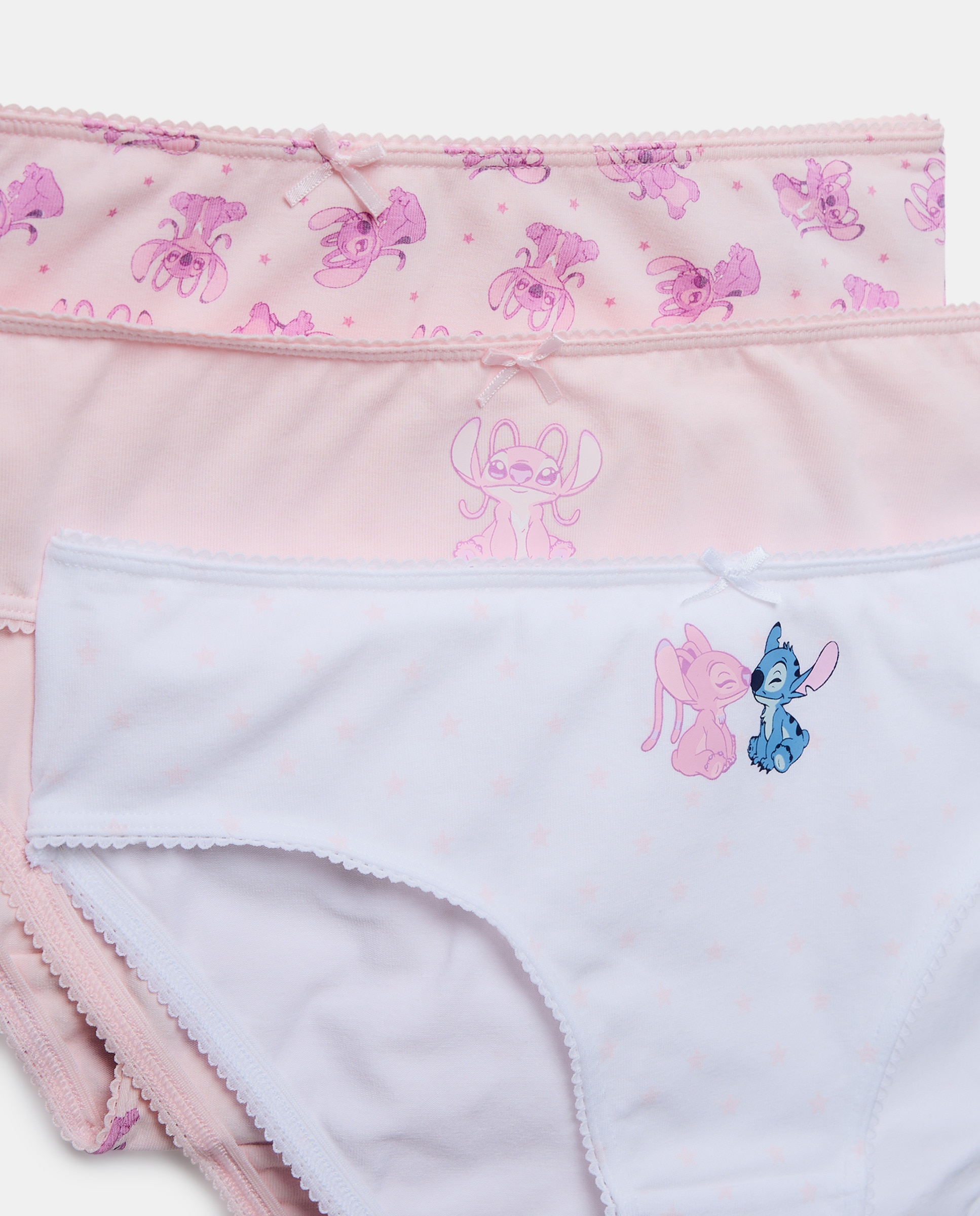 Pack de 7 Cuecas com Estampado Stitch e Cintura Elástica - Multicolor Multicolor-3