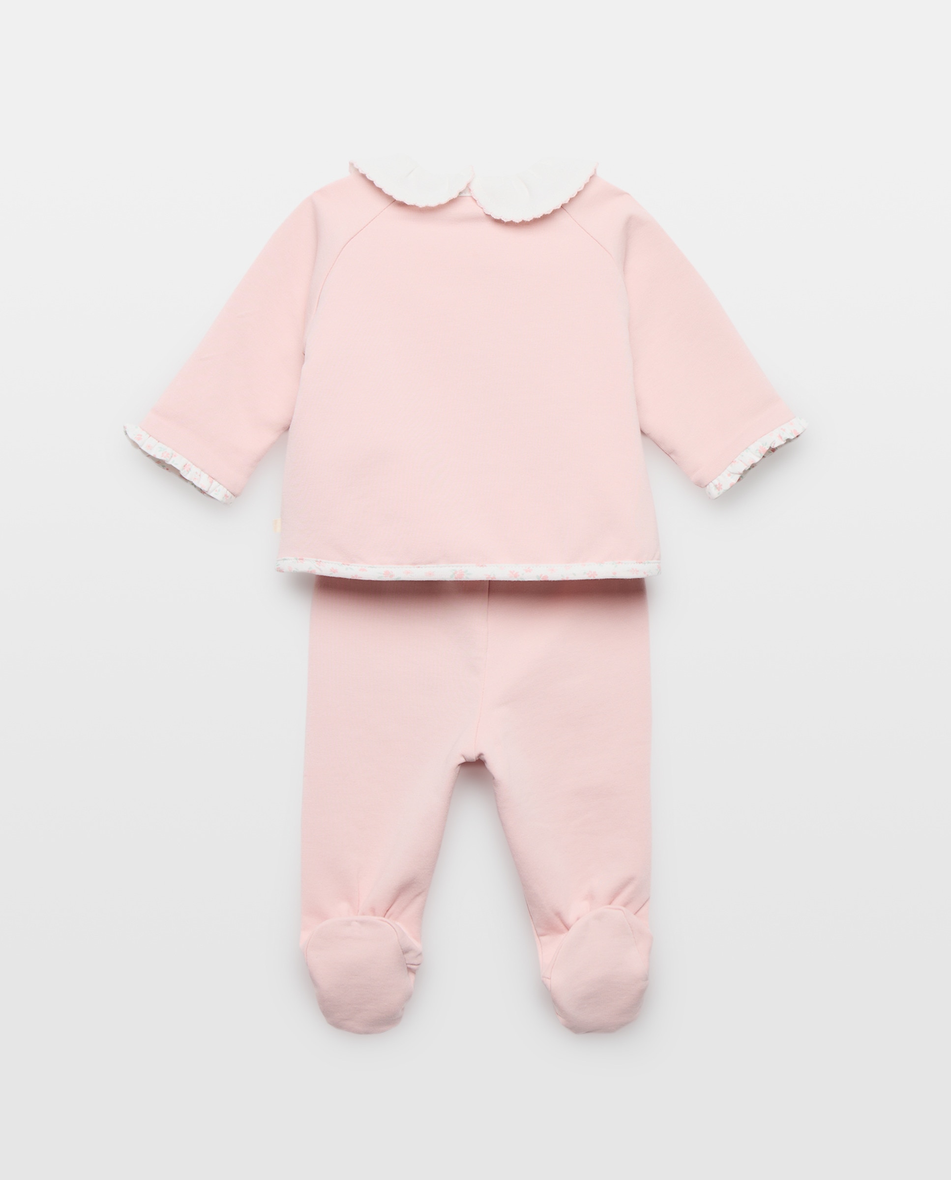 Conjunto de 3 Peças de Felpa de Bebé Coconut El Corte Inglés 200 Rosa-2