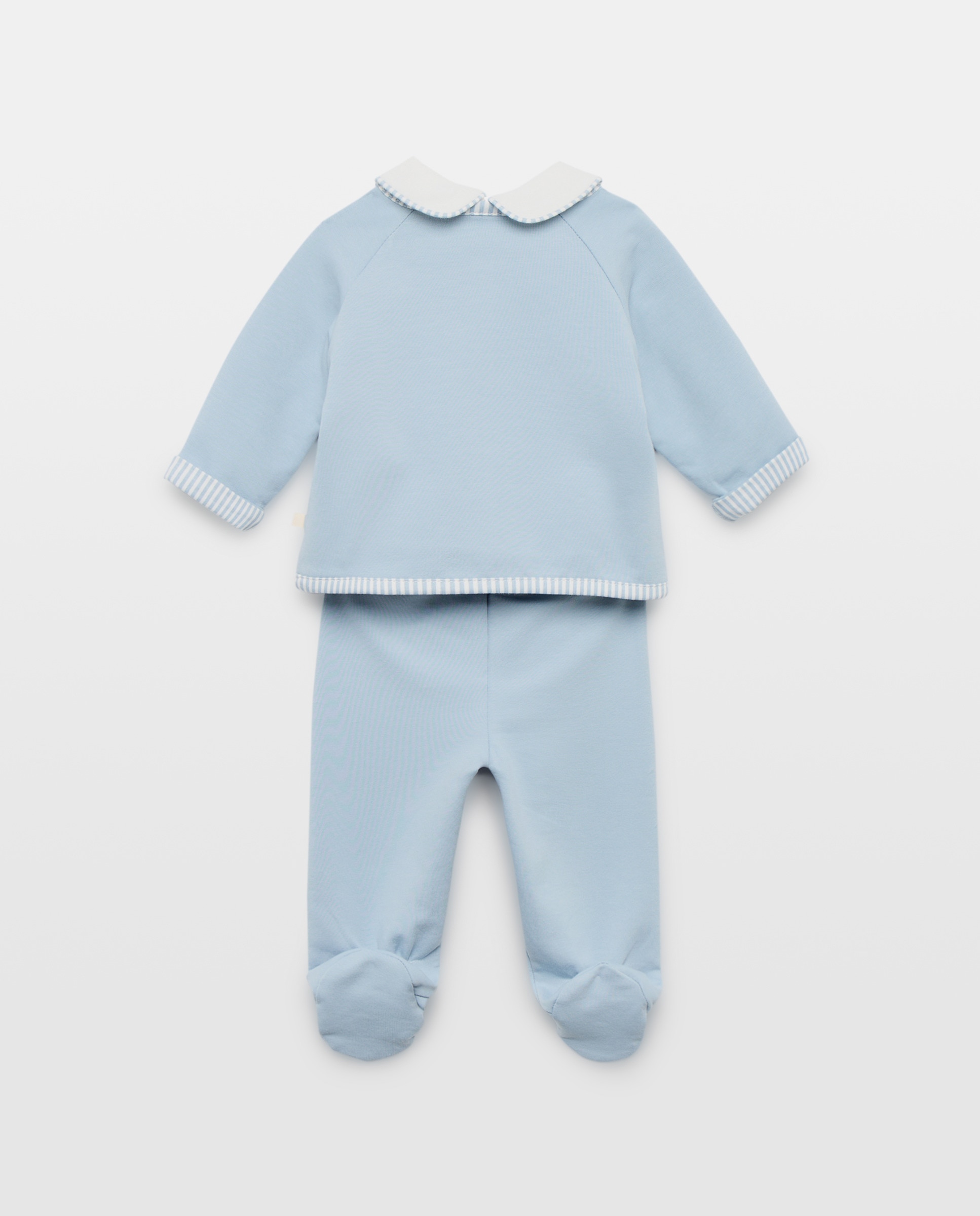 Conjunto de 3 Peças de Felpa de Bebé Coconut El Corte Inglés 400 Azul-2