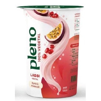 Iogurte Vegetal  Líquido Lassi Romã e Maracujá unidade 200 g - Pleno