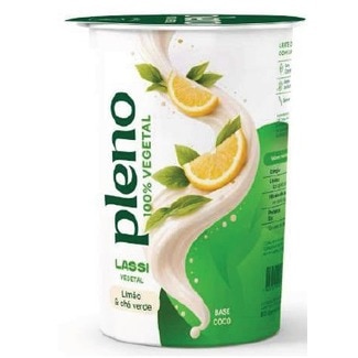 Iogurte Vegetal  Líquido Lassi Chá Verde e Lima unidade 200 g - Pleno