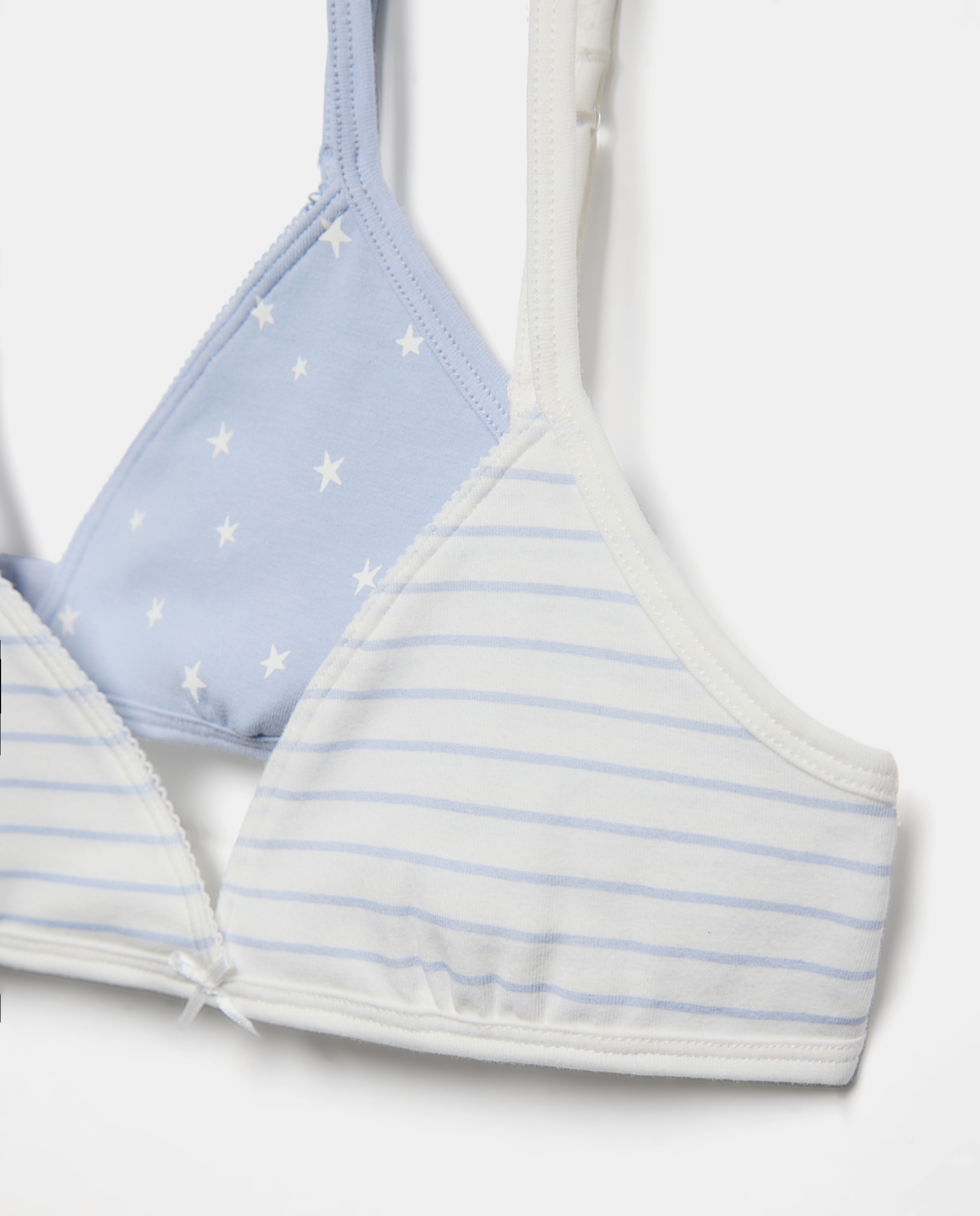 Pack de 2 Tops Triangulares com Estampado de Fantasia Rosa-3